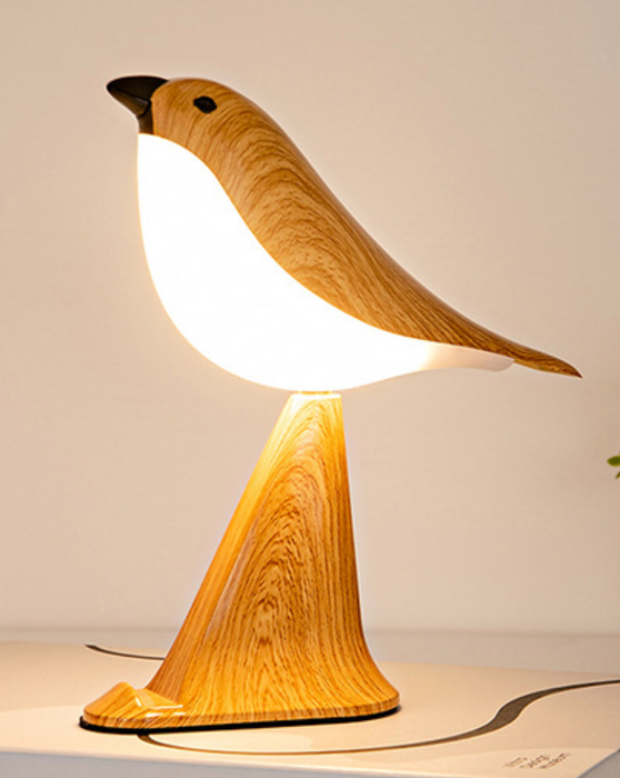 77UC Små Bordslampor - Trådlös Nattlampa Uppladdningsbar Skrivbordslampa med Plaststruktur - Perfekt Belysningslösning för Sovrum och Studierum