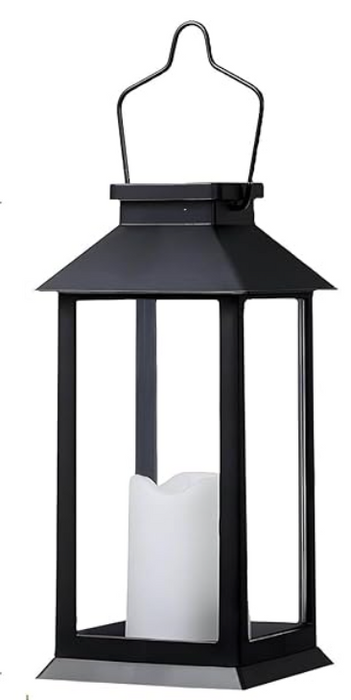 Linterna Solar Neoglint Modelo - Luz de Vela LED Sin Llama para Jardín - Iluminación Decorativa - Perfecta para Eventos al Aire Libre, Fiestas en el Patio Trasero y Decoraciones de Mesas
