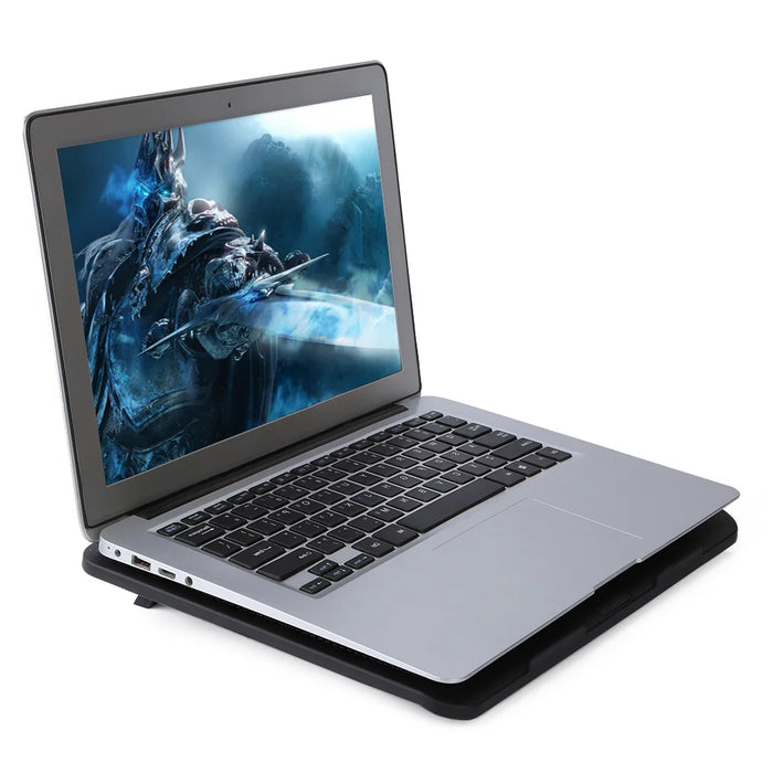 Laptop Cooling Pad with 130mm Fan, USB Powered — For 14-inch and Below