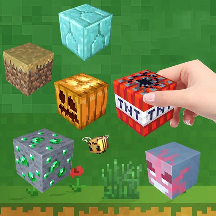 100-piece DIY Magnetic Building Blocks — Mini World Diamond Set