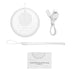 White Noise Machine — 10/12 Sounds, USB Rechargeable Portable Sleep Aid for Babies & Adults