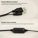2.1 USB-Powered PC Speaker Set with Subwoofer — Compact Stereo for Laptop, Phone & TV