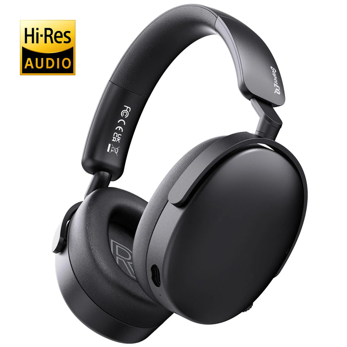 Oneodio SuperEQ A200 - Draadloze Bluetooth 5.4 hoofdtelefoon met hybride actieve ruisonderdrukking en Hi-Res audio - Perfecte over-ear headset met 6-mic AI ENC voor akoestische enthousiastelingen