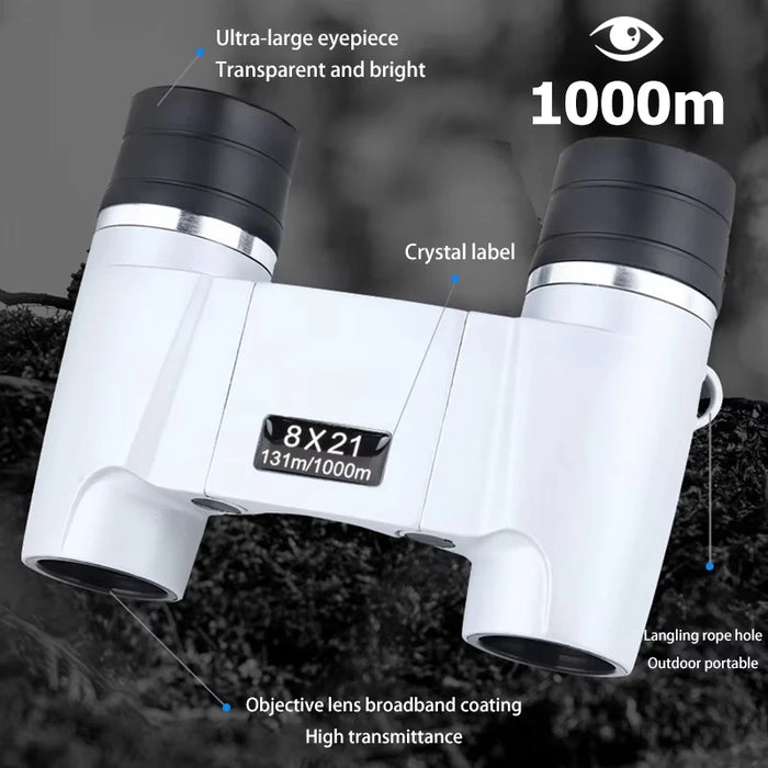 500x25 Auto Focus Binoculars — Compact Low-Light Optics