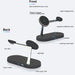 3-in-1 Magnetic Wireless Charger Stand for iPhone 12–17, Apple Watch Series 4–10 & AirPods (Qi)