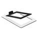 Desktop Speaker Stand — Carbon steel with shock-absorbing base