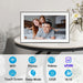15.6-inch Digital Photo Frame 32GB IPS Touchscreen 1920x1080 Wi‑Fi Video Playback