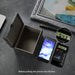 Faraday RFID Signal-Blocking Key Safe — Car Key, Phone & Card Protector