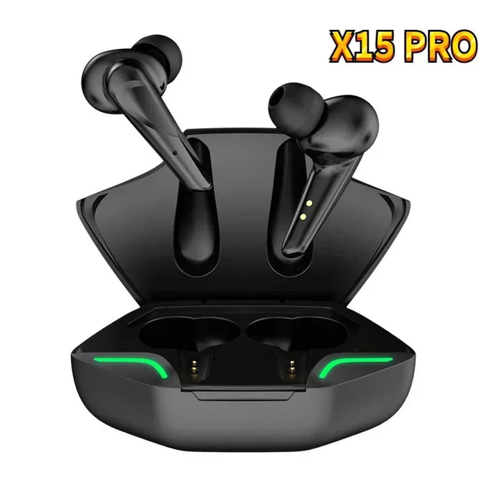 TWS Bluetooth 5.3 Gaming Earbuds – Low Latency Stereo with ANC & Mic