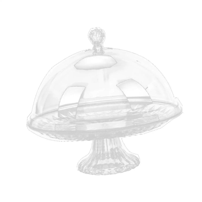 Dome Serving Plate with Cover — 16cm Multiuse Cake & Dessert Stand