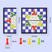 Portable Ludo, Chess & Backgammon Foldable Travel Game Set
