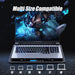 A9 RGB 6-Fan Laptop Cooler - Fits 13-18 inch Laptops, Metal Mesh Stand, 2 USB