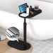 Bamboo Bathtub Side Tray – Height Adjustable Freestanding Bath Caddy