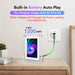 5-inch Acrylic Digital Photo Frame — 1200mAh Battery, 4GB, IPS Vertical Display