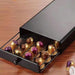 40‑Pod Nespresso Drawer Organiser – Coffee Capsule Storage Rack (Black)