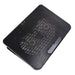 Adjustable Metal Mesh Laptop Cooling Pad with USB and LED Light — Black
