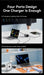 67W GaN USB‑C Desktop Charger — PD/QC Fast Charging, 2C+2A Ports for MacBook, Samsung, iPhone 15