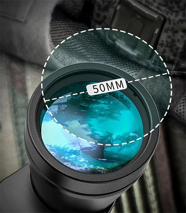 20x50 HD BAK4 Prism Binoculars — 20x Magnification, 50mm Objective, IPX4