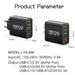65W 6-Port USB PD Charger – 2x USB‑C PD + 4x USB Fast Wall Charger (EU/US)