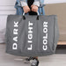 3-Compartment Foldable Laundry Hamper Bag – Waterproof Oxford Fabric