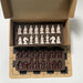 3D Character Soldier Chess Set — Small 28cm (11in) Board, New Design