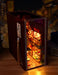 Retro Street-Food Book Nook DIY Wooden Miniature Kit — Shelf Insert