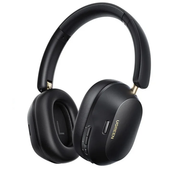 UGREEN MAX5C Draadloze Noise Cancelling Bluetooth Koptelefoon - 43dB Hybride Actieve Noise Cancelling, Hi-Res LDAC, 75H Ruimtelijke Audio Hoofdtelefoon Oordopjes - Ideaal voor een Geluidsvrije en Langdurige Luisterervaring.