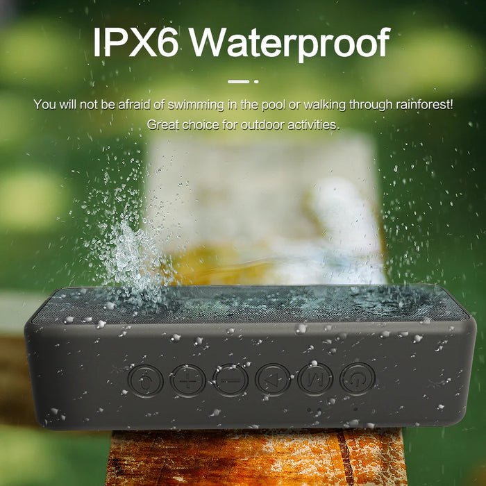 XDOBO® X-serie draadloze Bluetooth-luidspreker - 30W-luidspreker met grote batterij voor langdurig buiten- en waterdicht gebruik