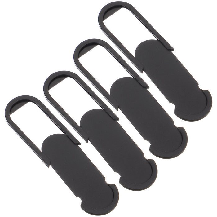 Webcam Cover Slider — Slim Laptop Camera Privacy Blocker (Black or White)