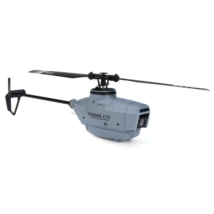 Eachine E110 - 2.4G 4CH 6-Axis Gyro 720P Camera RC Helicopter with Optical Flow Localization & Flybarless Scale - Perfect for Avid RC Enthusiasts and Beginners Alike - Shopsta EU