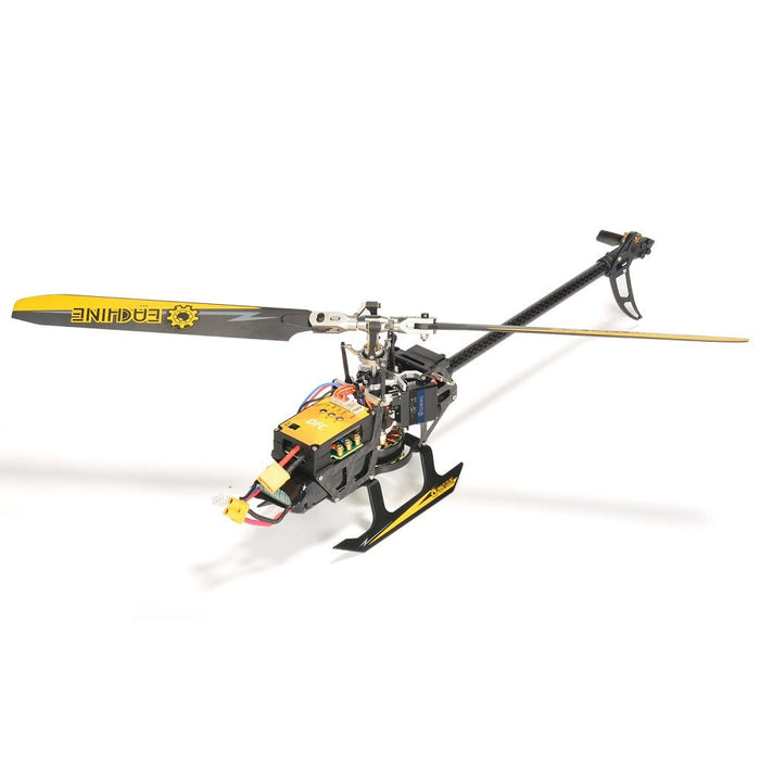 Eachine E150 2.4G 6CH - 6-Axis Gyro 3D6G Dual Brushless Direct Drive Motor Flybarless RC Helicopter - BNF Compatible with FUTABA S-FHSS for Enthusiasts - Shopsta EU