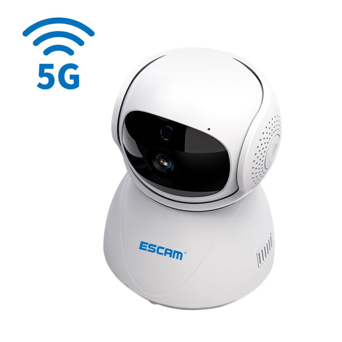 ESCAM PT201 - 1080P 2.4G 5G WiFi IP Auto Tracking Camera with Cloud Storage & Two-Way Voice - Smart Night Vision for Home Security - Shopsta EU