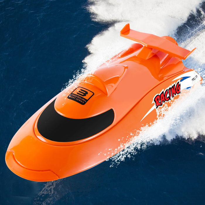 Flytec V009 Jet Boat - 2.4G Remote Control, 50km/h Turbine Driven RTR Ship Model - Perfect for Speed Enthusiasts and RC Hobbyists - Shopsta EU