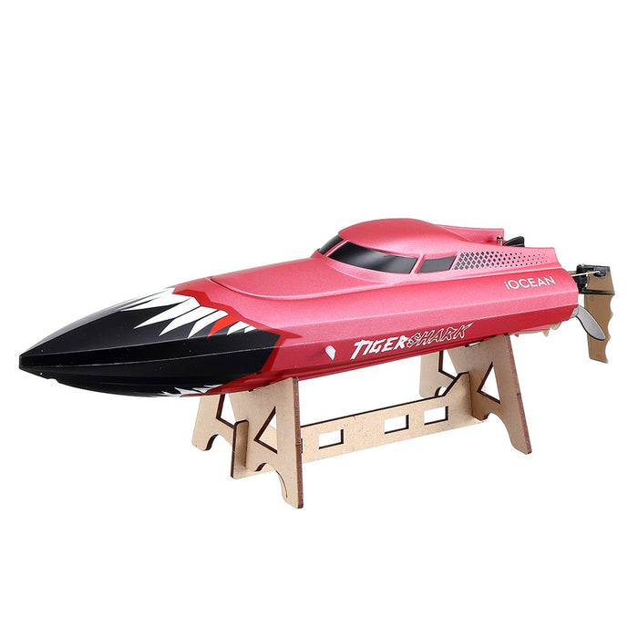 iOCEAN HR-1 - 2.4G High Speed Electric RC Boat, 25km/h Vehicle Model Toy - Perfect for Kids and Remote Control Enthusiasts - Shopsta EU