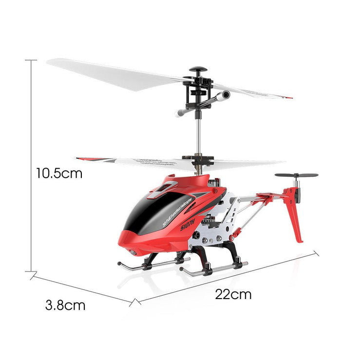 SYMA S107H - 2.4G 3.5CH Auto-hover Altitude Hold RC Helicopter with Gyro RTF - For Enthusiasts Seeking Stable & Easy-to-Control Flight Experience - Shopsta EU