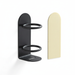 Adhesive Wall-Mounted Electric Toothbrush Holder — Steel, No-Drill