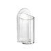 Wall‑Mounted Electric Toothbrush Holder — Clear Plastic Storage Rack