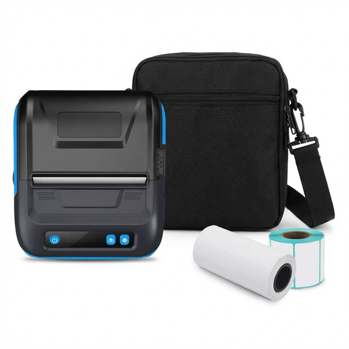 80mm (3-inch) Wireless Bluetooth Thermal Receipt & Label Printer - Portable