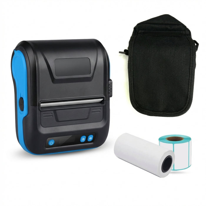80mm (3-inch) Wireless Bluetooth Thermal Receipt & Label Printer - Portable