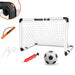 Foldable Kids Football Goal with Ball, Pump & Ground Pegs