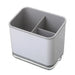 Double-Layer Cutlery Drainer with Detachable Chopstick Cage & Spoon Organiser