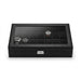 Lockable Watch Box – 24 Slots with Glass Lid, Velvet-Lined Storage Case
