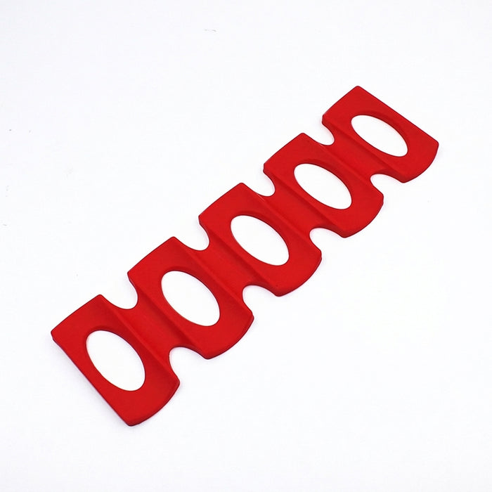 Silicone Fridge Can & Bottle Rack Mat — 1 or 2 Pack (Red, Green, Black)