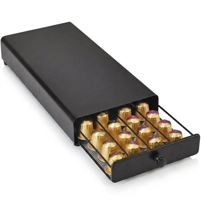 Organizer-Schublade für 40 Nespresso-Kapseln – Metallhalter für Kaffee — Shopsta EU
