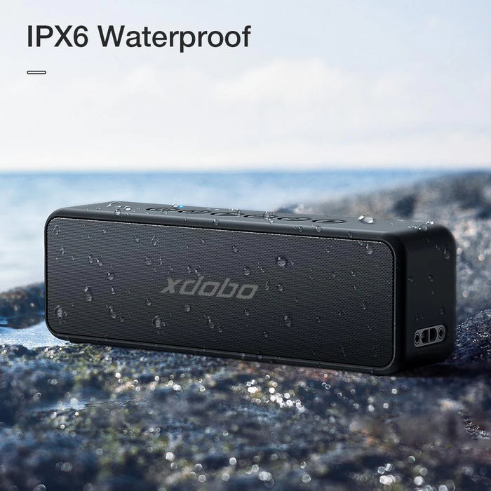 XDOBO® X-serie draadloze Bluetooth-luidspreker - 30W-luidspreker met grote batterij voor langdurig buiten- en waterdicht gebruik