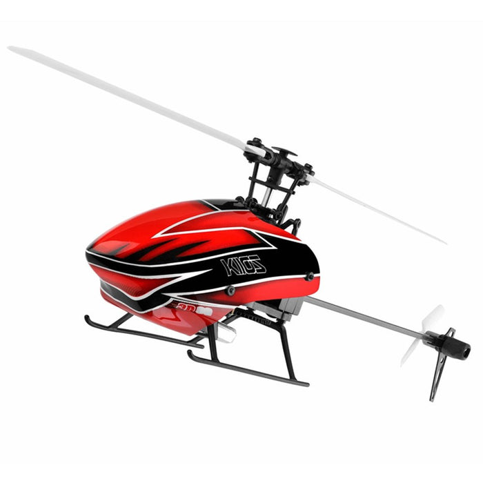 XK K110S 6CH Helicopter - Brushless 3D6G System, RTF Mode 2, FUTABA S-FHSS Compatible - Perfect for RC Enthusiasts and 3D Flying Beginners - Shopsta EU