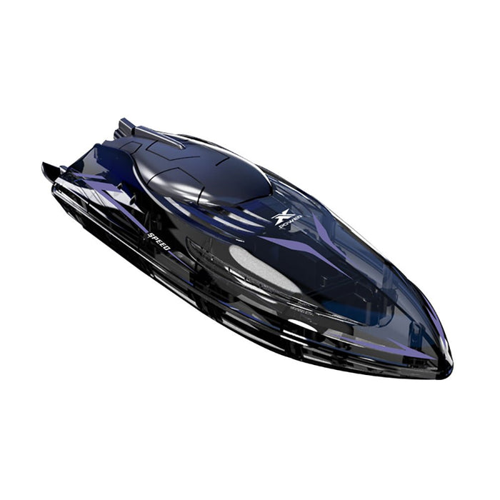 YTRC 802 RC Boat - 2.4G Stunt 360° Rolling Speedboat with LED Lights, 5CH Waterproof 20km/h Electric Racing - Perfect for Lakes, Pools, Remote Control Toy Enthusiasts - Shopsta EU